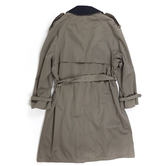 RALPH LAUREN Double Breasted Belted Trench Coat Wool Collar Old Money Preppy - Picture 6 of 13